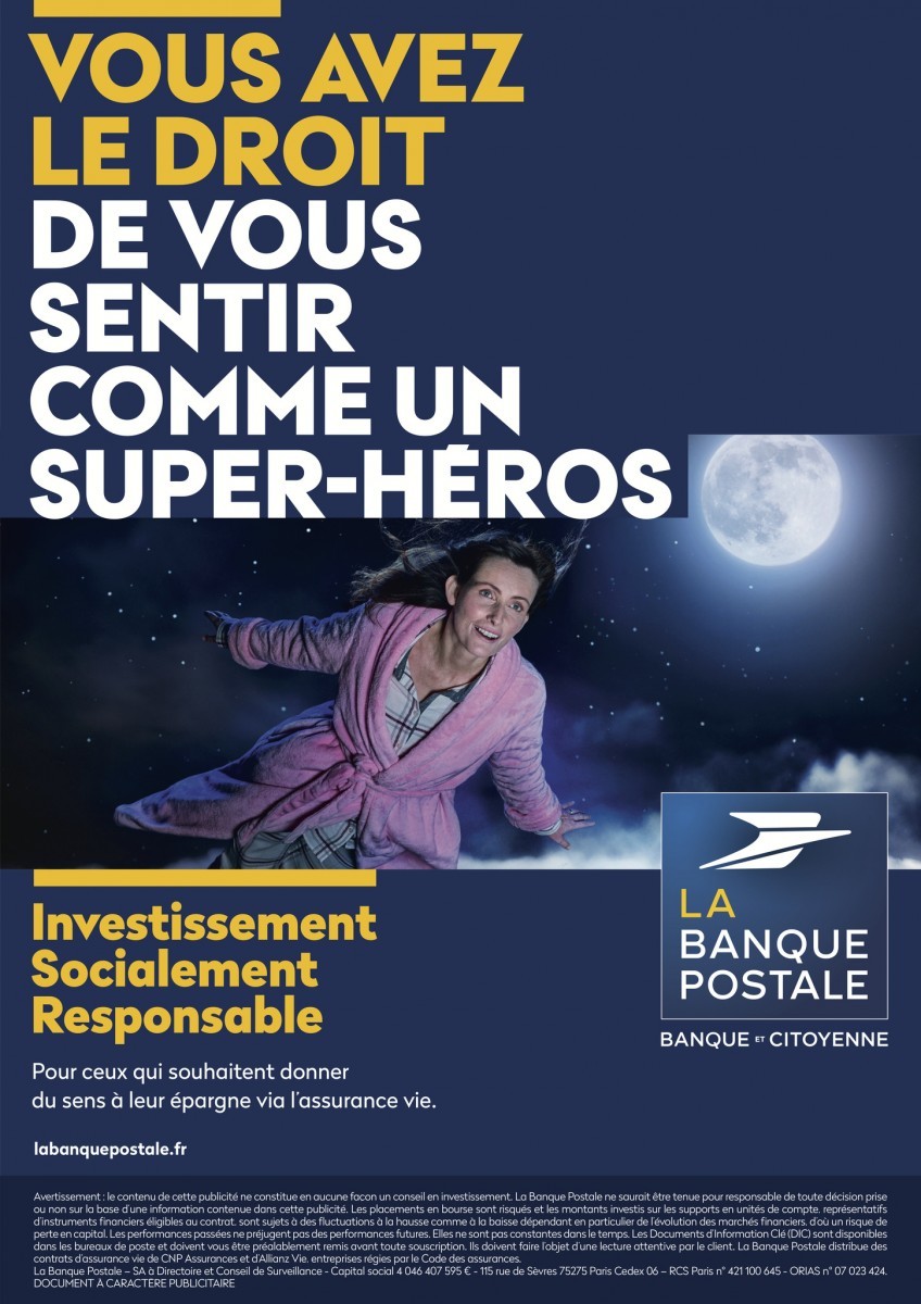 La Banque Postale Super Héro