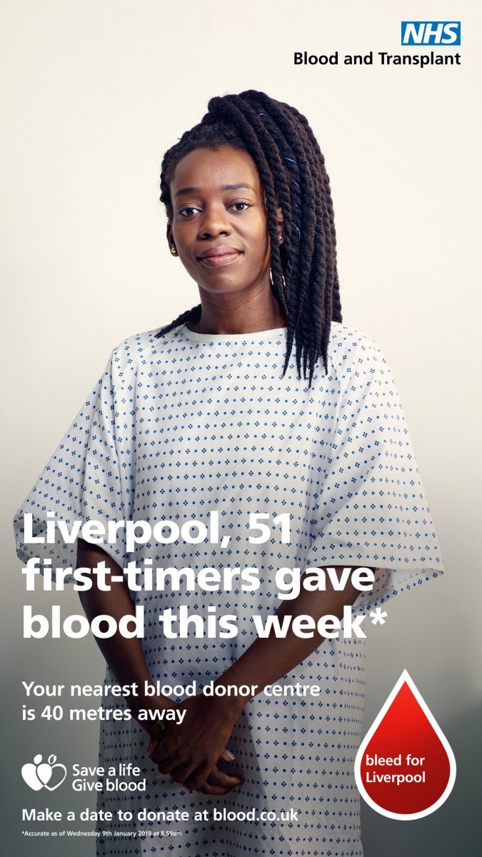 Nhs Blood And Transplant Liverpool Mary First Timers