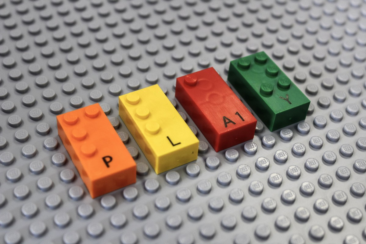 Tic Tac Toe  LEGO Braille Bricks