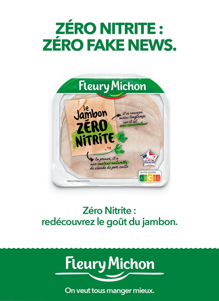 Fleury Michon Zero Nitrite Zero Fake News