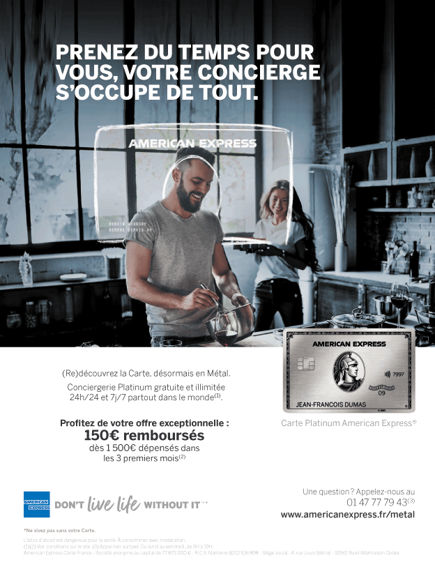 American Express Votre Concierge S Occupe De Tout