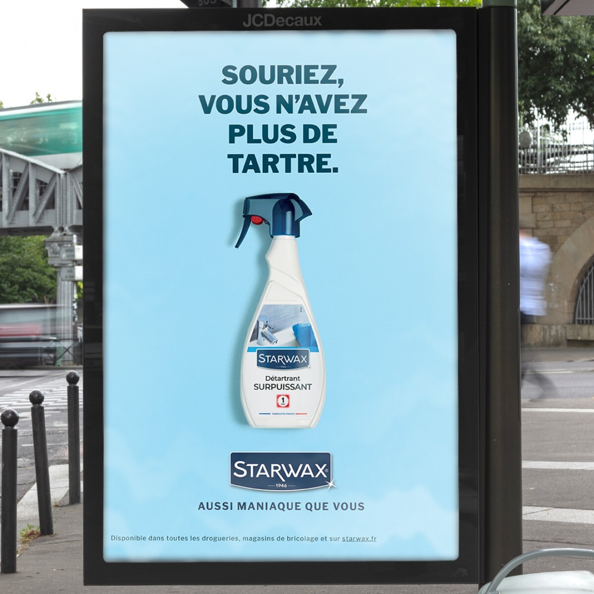 Outdoor ad: Starwax: Parquet