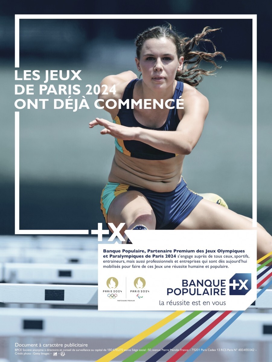 Banque Populaire "Jeux Olympiques et Paralympiques de Paris 2024 2"