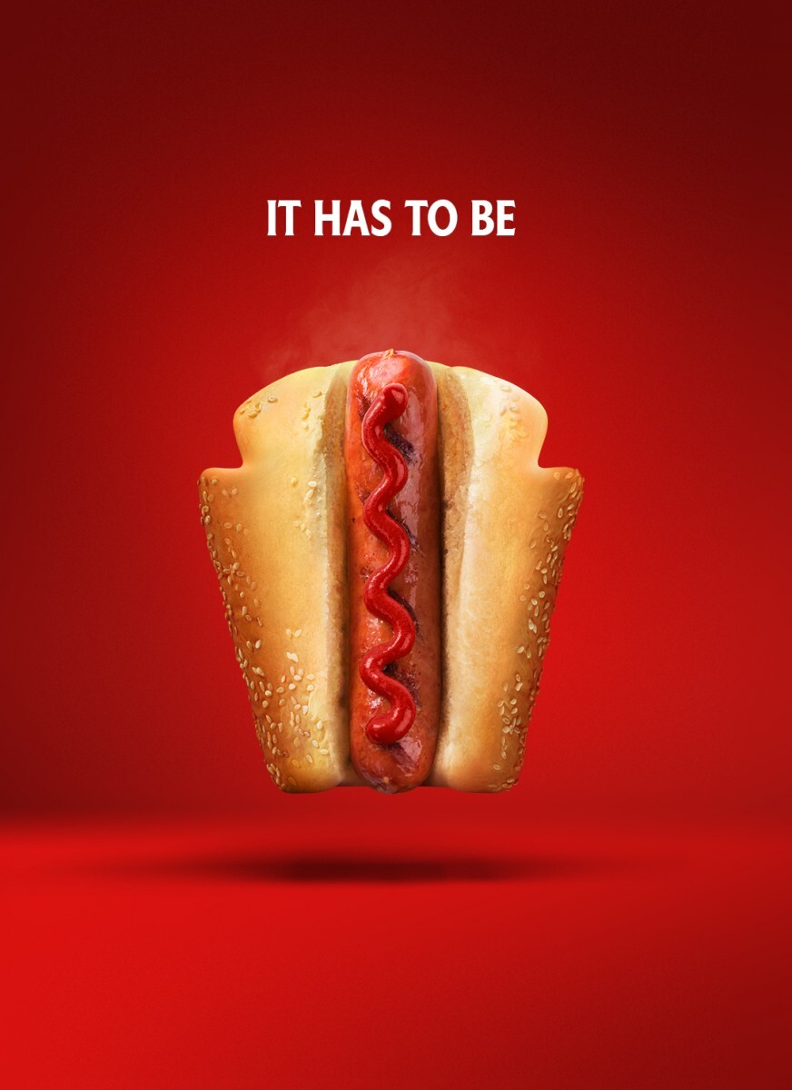 hot dog advertisements