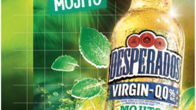 Alcohol-Free Beer Innovations : Desperados Virgin 0.0%