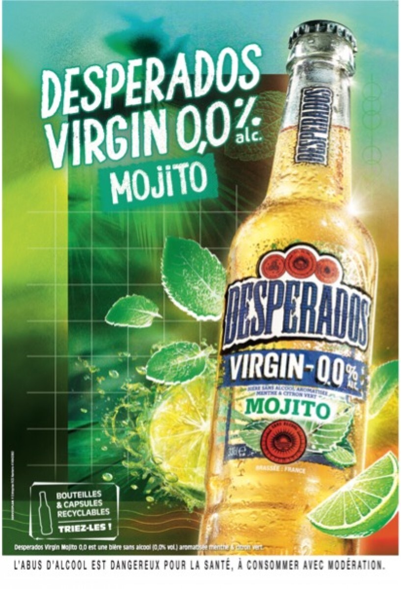 Print ad: Desperados: Mojito in 2023