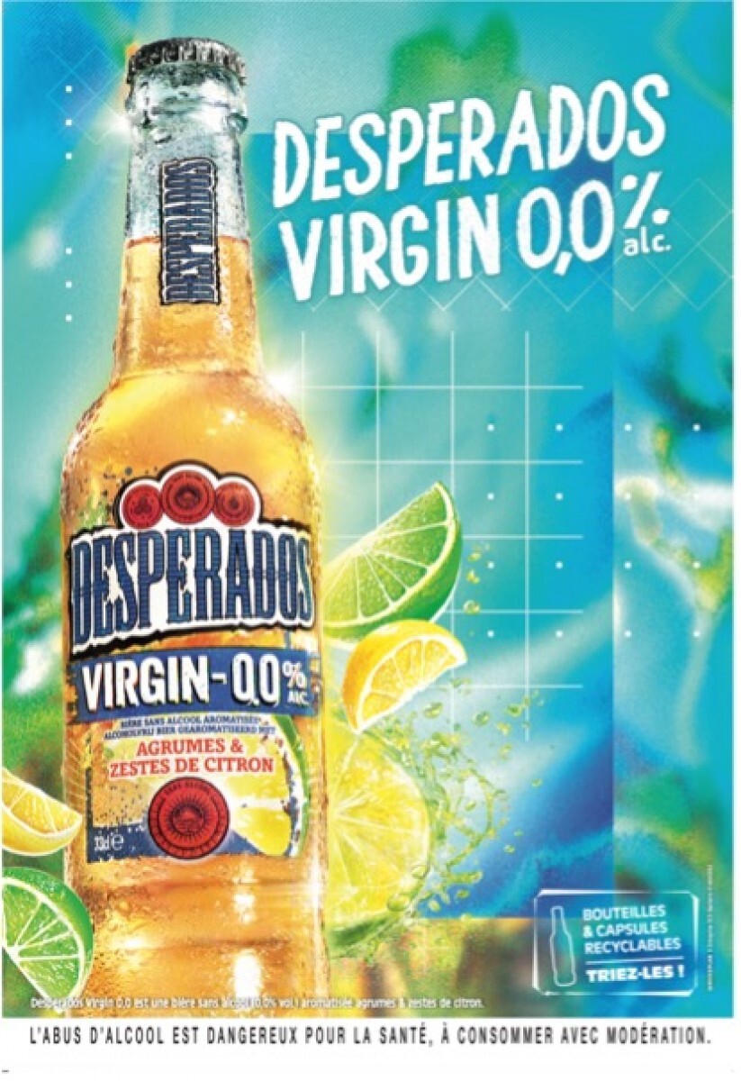 Print ad: Desperados: Mojito in 2023