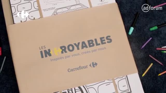 Carrefour - Les Incroyables - Jouets géants en carton - Packshotmag