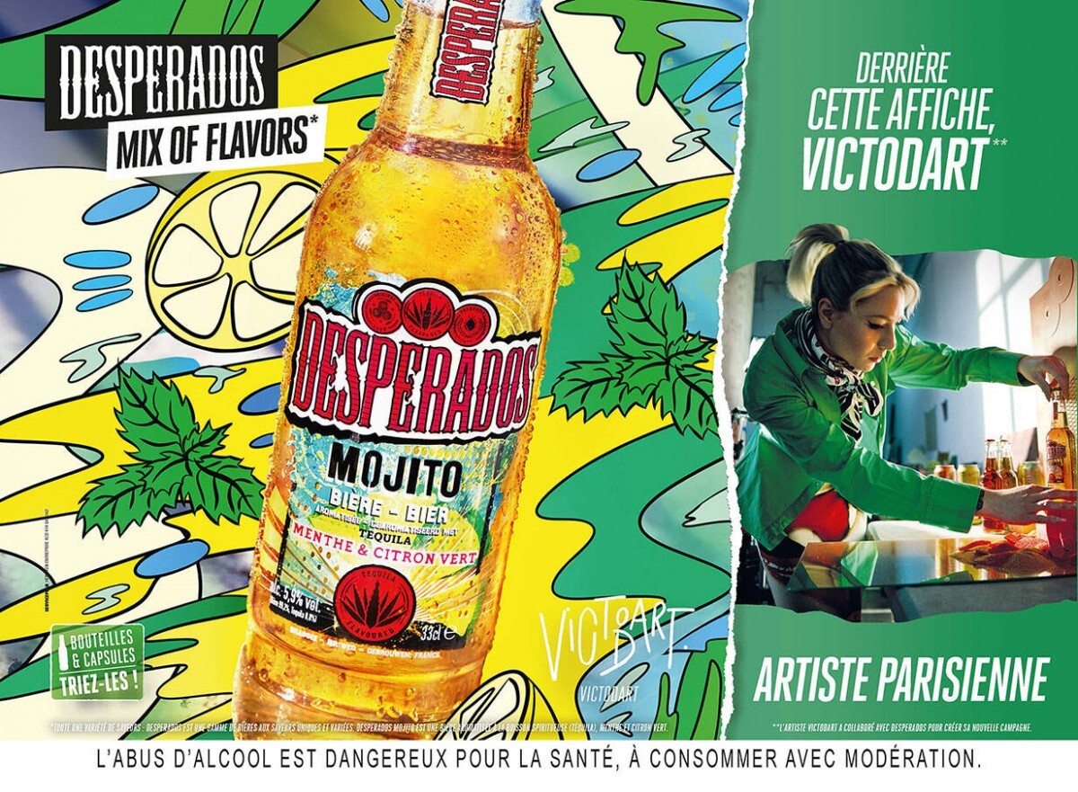 Where to buy Desperados Mojito Flavoured Beer, France