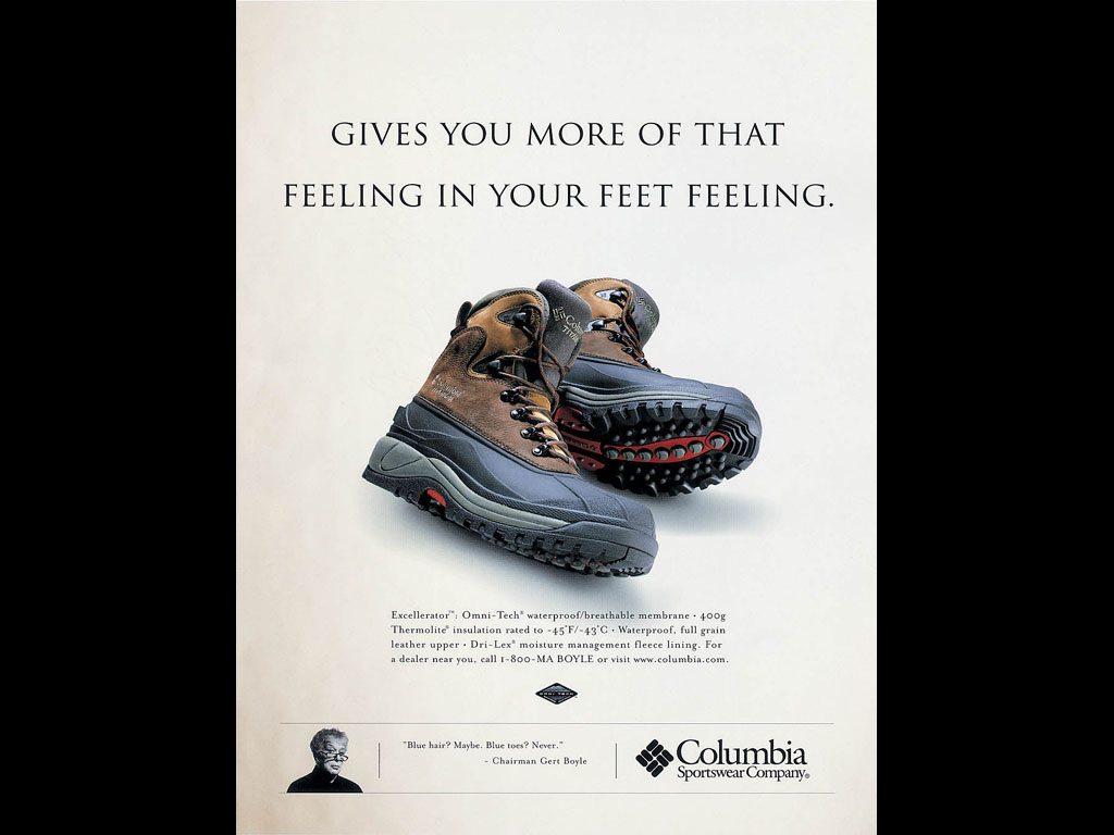 Columbia Sportswear Company - "N/A"