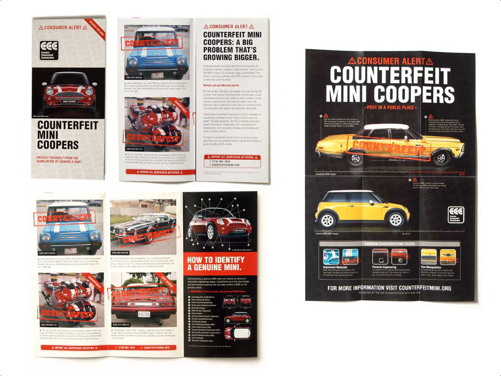 MINI Cooper - "Counterfeit Brochure"