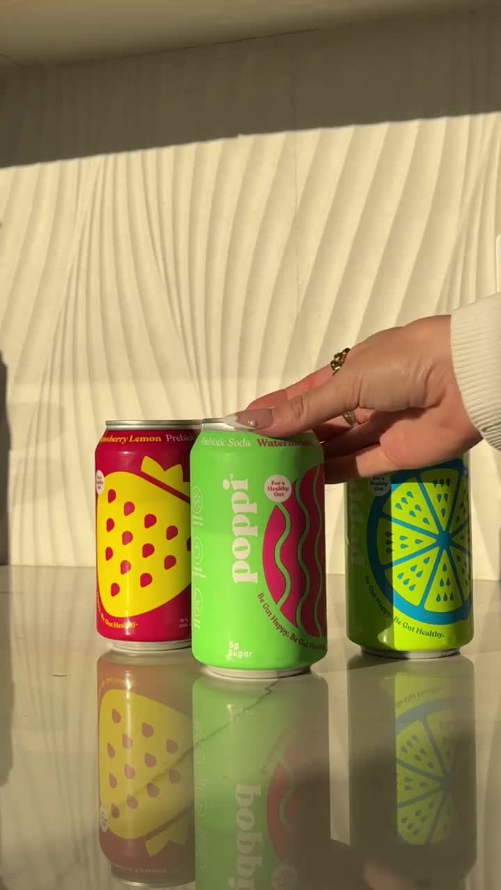 Poppi video ad — Tummy Issues to Prebiotic Discovery