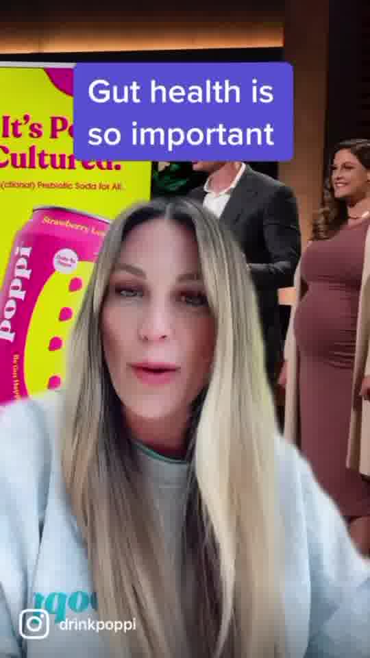 Poppi video ad — Founder's Shark Tank Pitch for Poppi