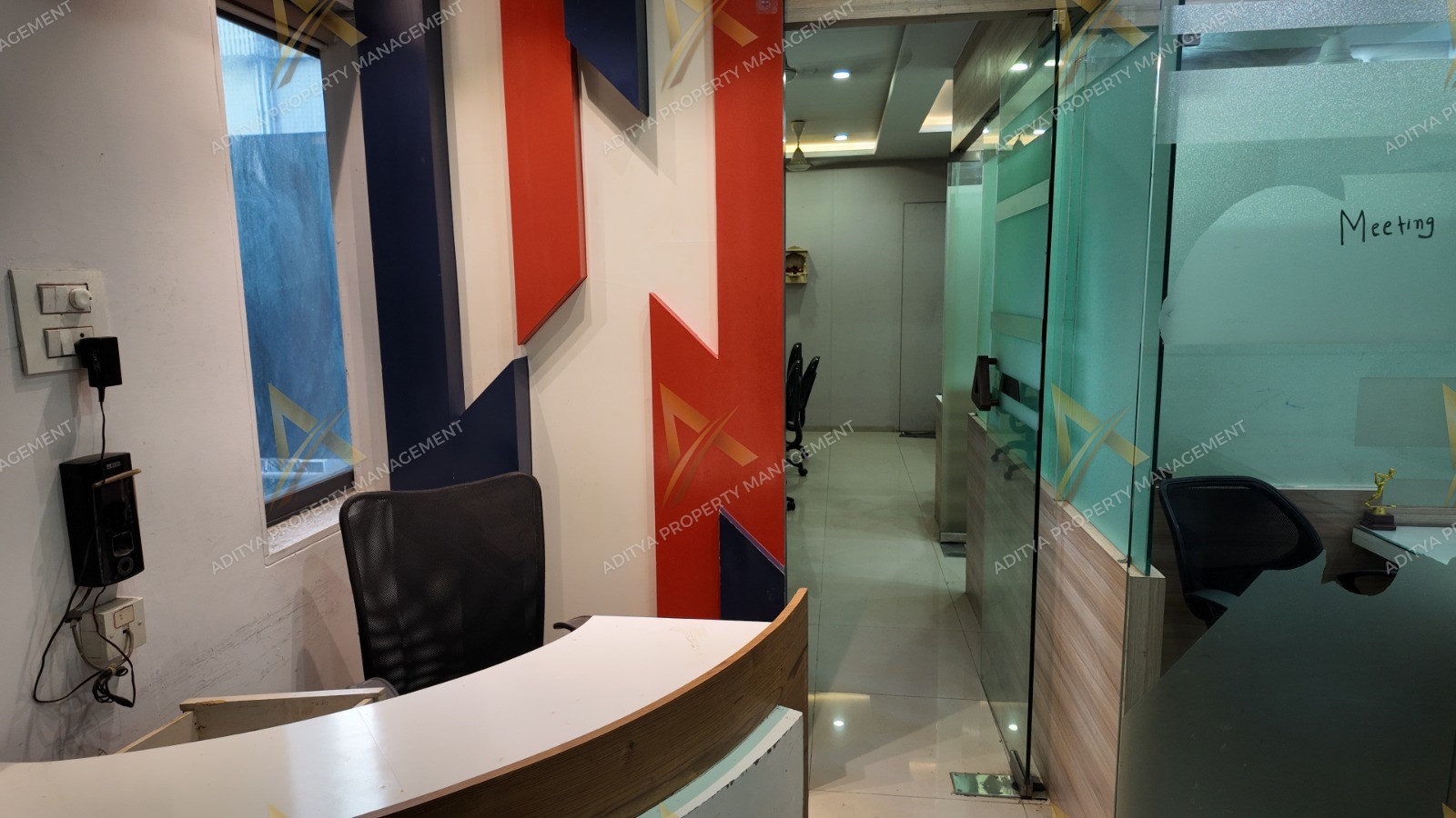 475 Sq.Ft | Fully Furnished Corporate Office For Rent - Vesu Main Road, Surat