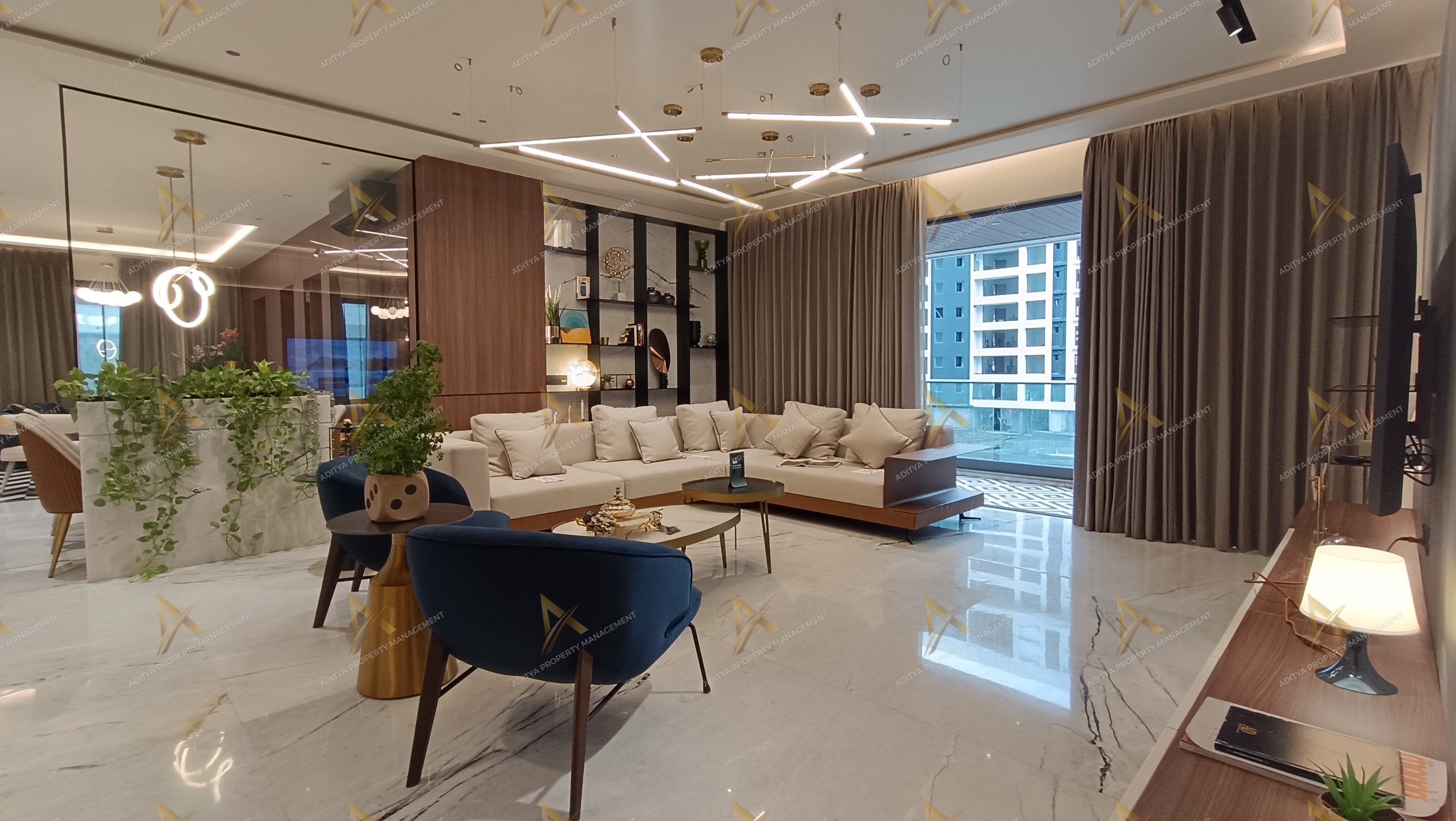 3577 SQ.FT | 4 BHK LUXURIOUS FLAT FOR SALE - IN VESU SURAT. image 1