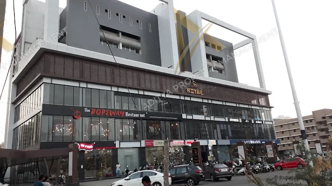 1530 Sq.Ft Ground Floor Showroom For Sale in Vesu, Surat.