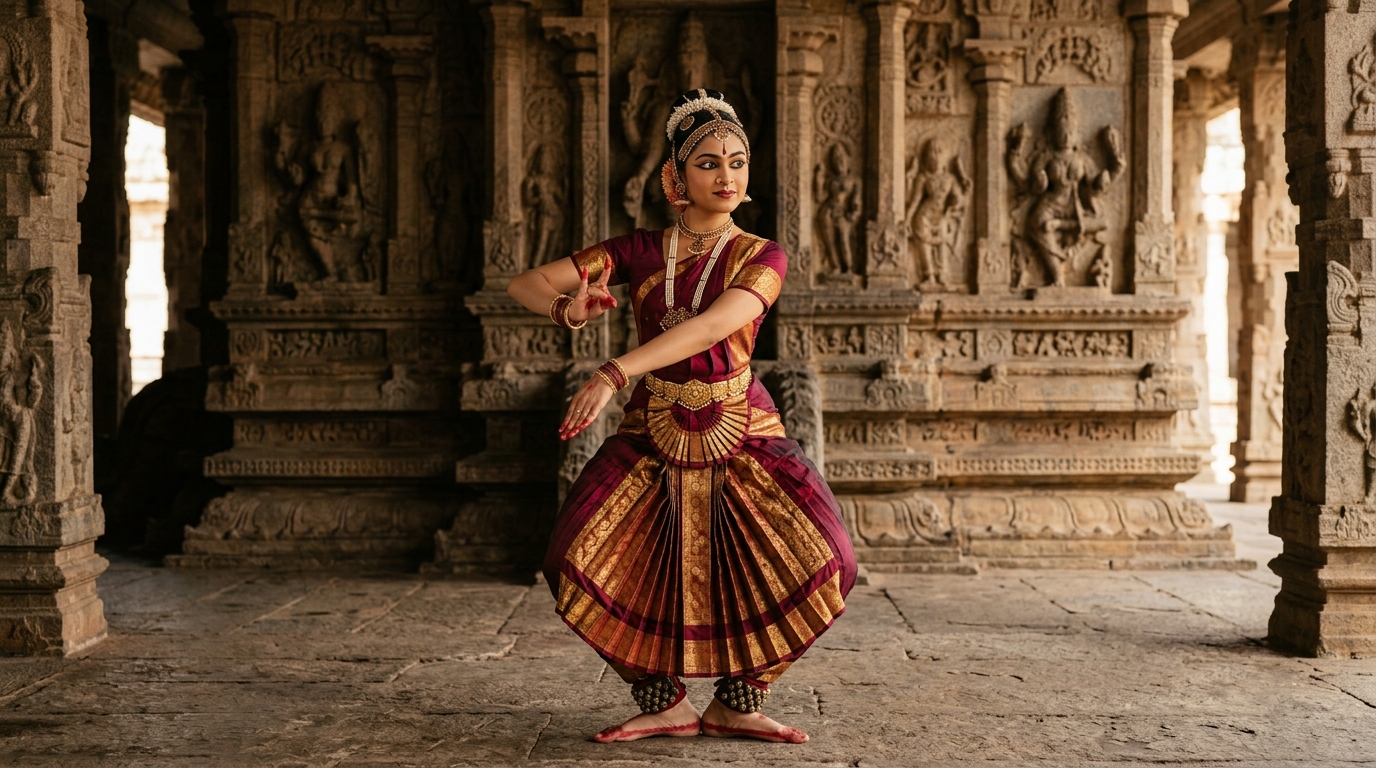 भरतनाट्यम: भक्ति की ज्यामिति