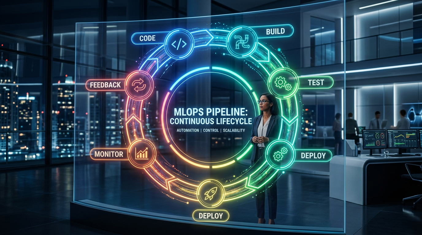 Fig. 3 — An automated MLOps pipeline is the lifeblood of a reliable, production-ready AI system.