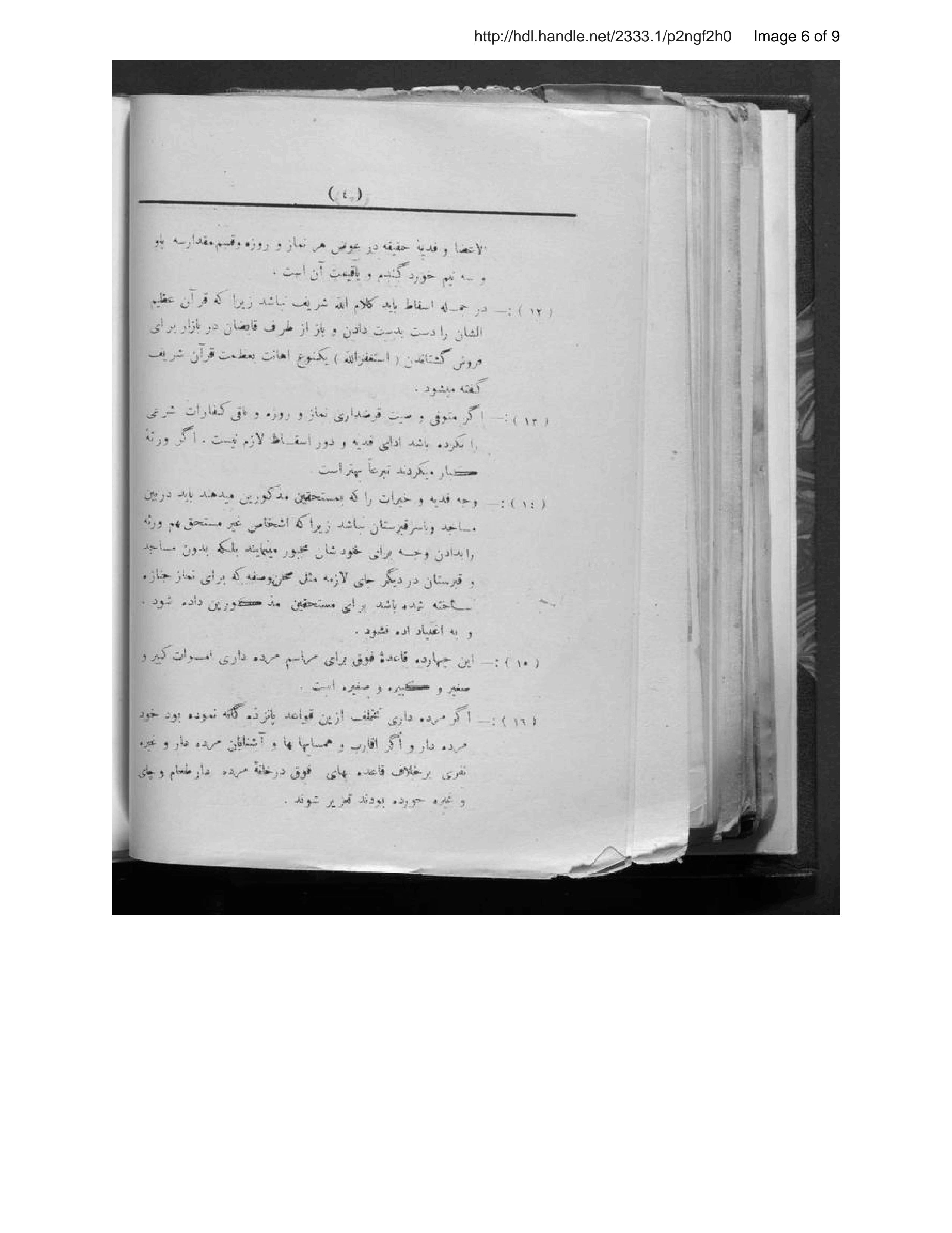 Page 7 of Niẓāmnāmah-ʼi marāsim-i taʻziyahʹdārī