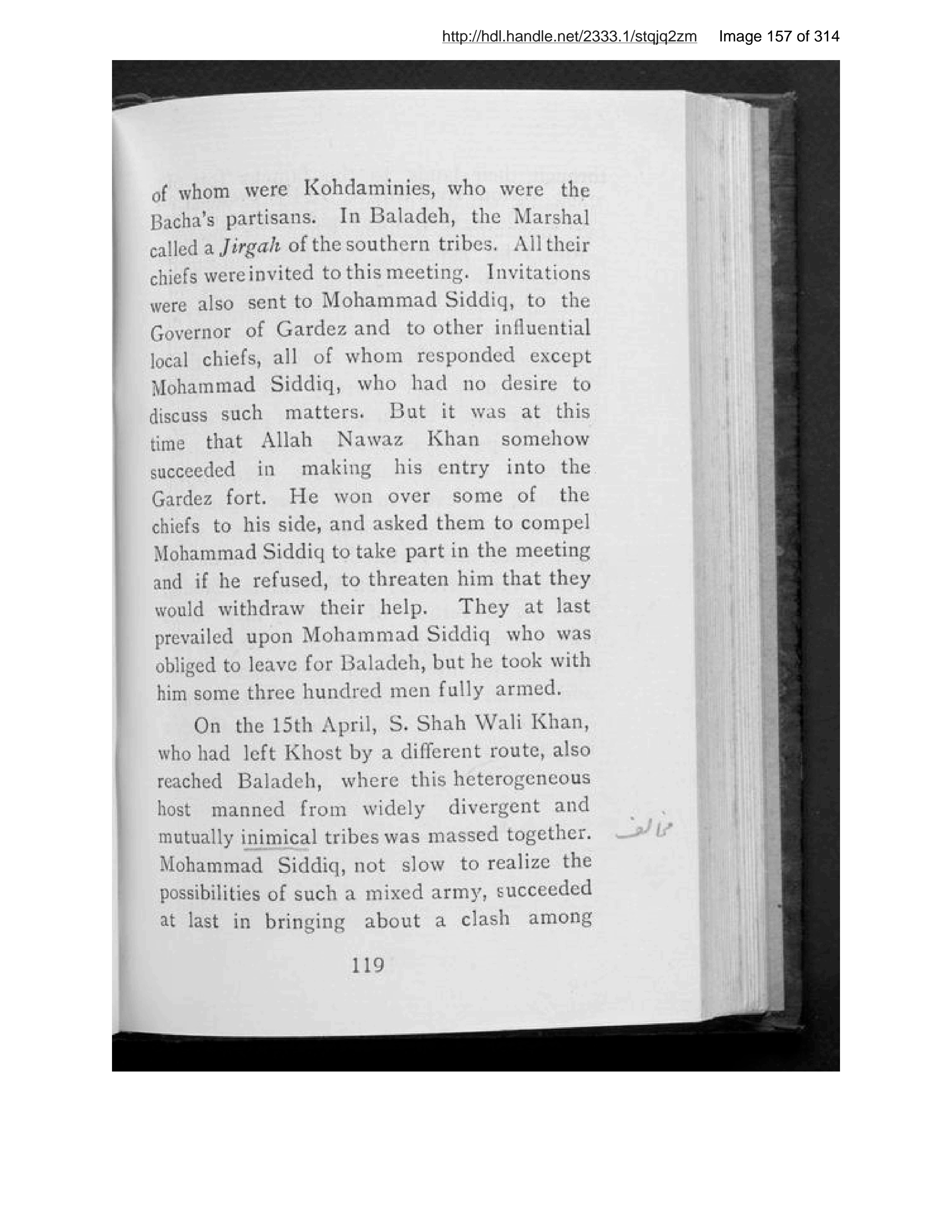 Scanned page 158 of Progressive Afghanistan