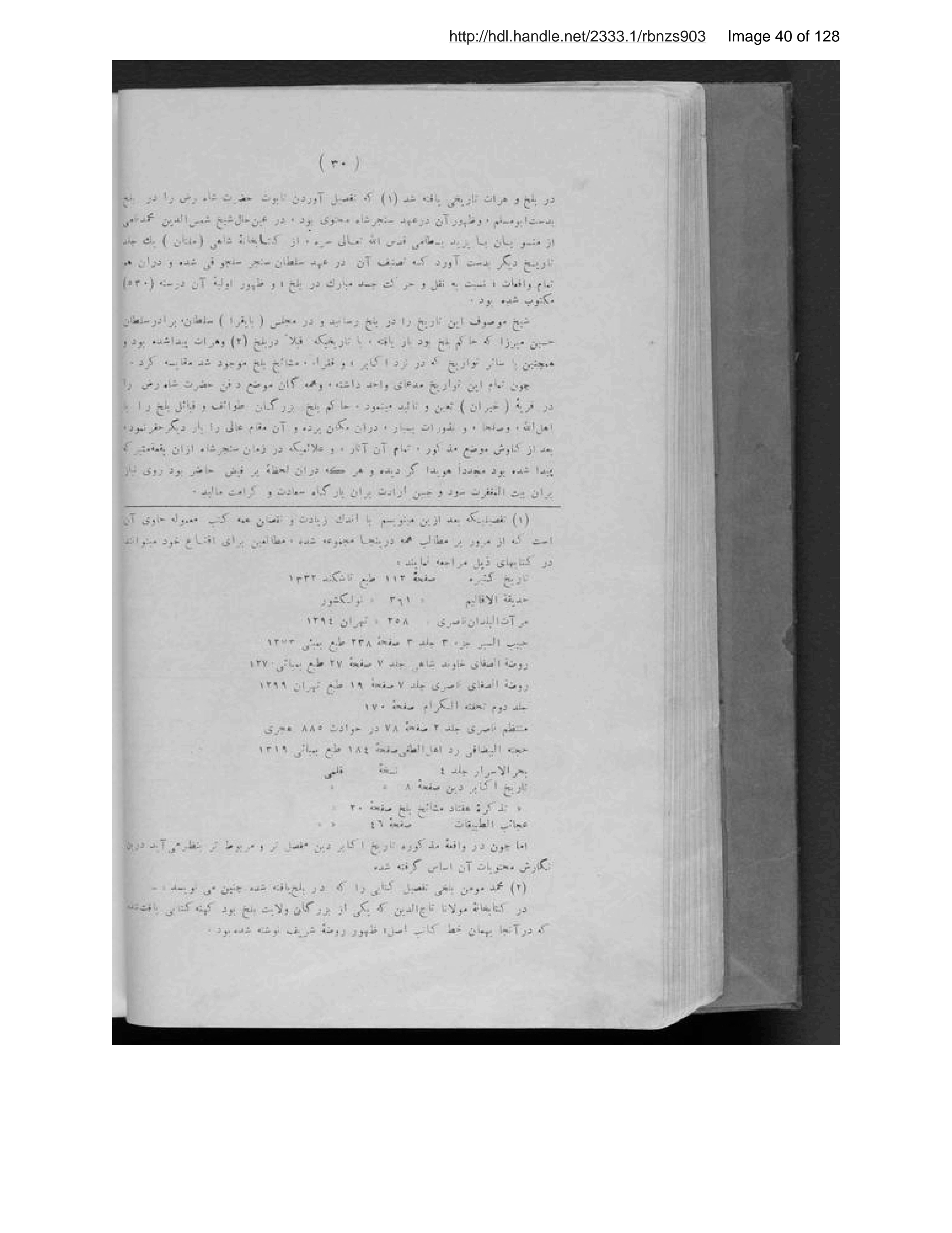 Page 41 of Tārīkh-i Mazār-i Sharīf vāqiʻ-i Balkh