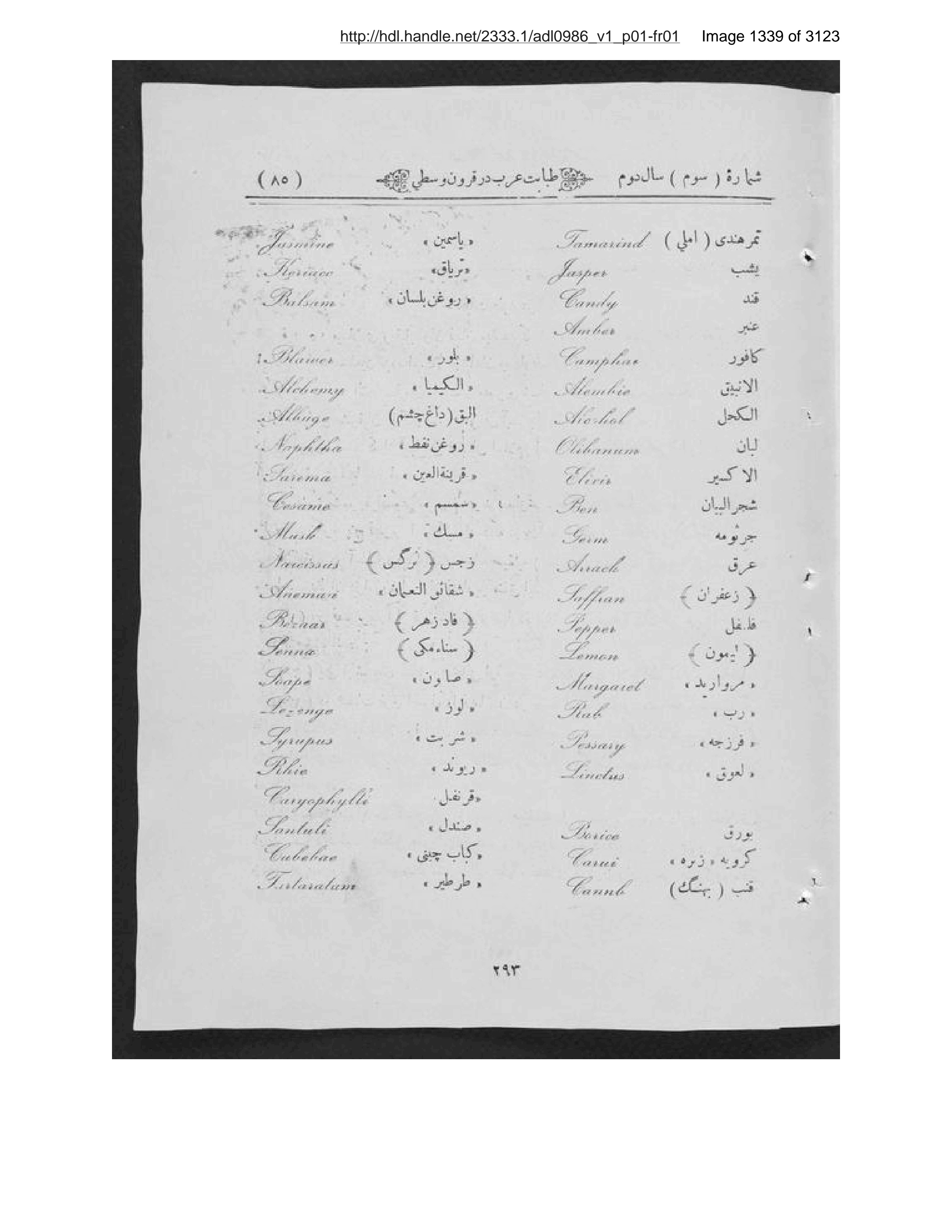 Scanned page 1340 of Kābul ʻilmī, adabī, ijtimāʻī, tārīkhī