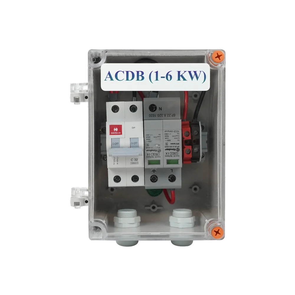 1IN1OUT ACDB (1-6 KW) SIGHTER + HAVELLS