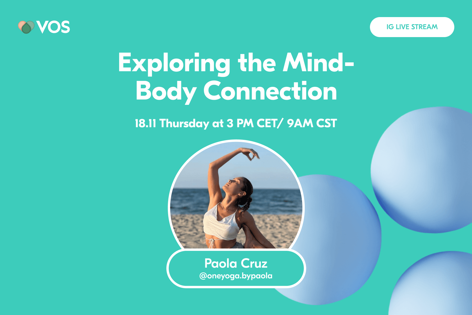 IG Live: Exploring The Mind-Body Connection