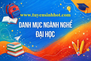DANH MỤC CÁC NGÀNH NGHỀ ĐÀO TẠO TRÌNH ĐỘ ĐẠI HỌC