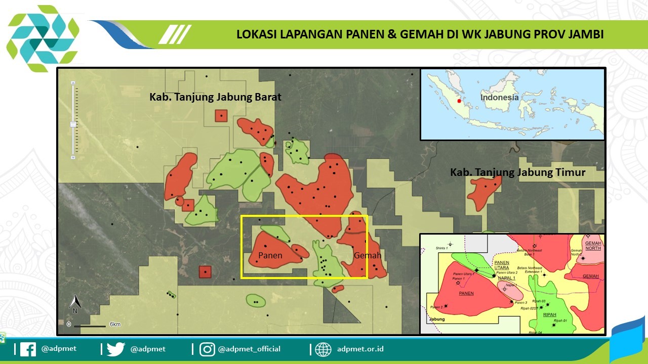 PETROCHINA INT’L JABUNG LTD SEDANG MELAKUKAN PEMBORAN DI LAPANGAN PANEN DAN GEMAH DI WILAYAH KERJA JABUNG, PROVINSI JAMBI