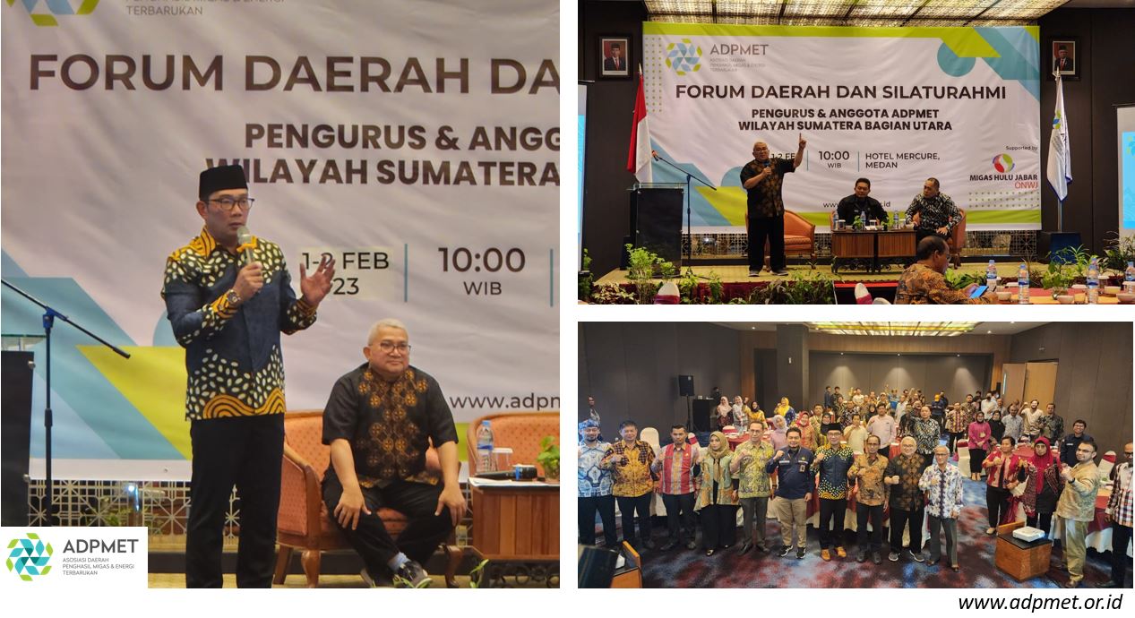 FORUM DAERAH ADPMET PERTAMA TAHUN 2023 SERAP ASPIRASI ANGGOTA DI WILAYAH SUMATERA BAGIAN UTARA