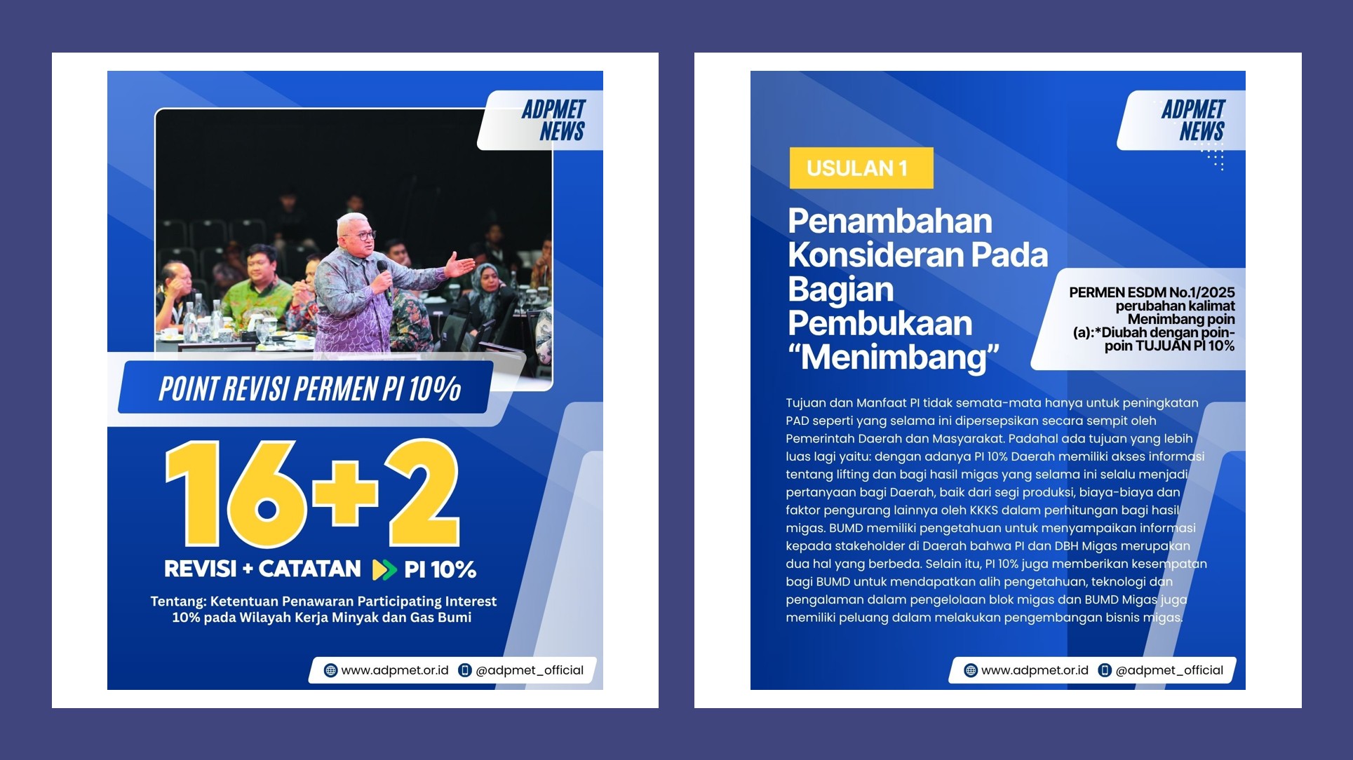 USULAN 1: PENAMBAHAN KONSIDERAN “MENIMBANG” DALAM REVISI PERMEN PI 10%