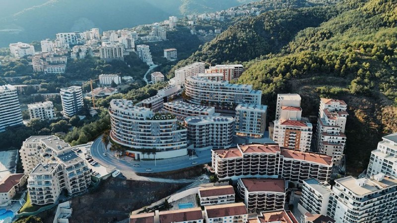 1-Zimmer-Wohnung (1 Schlafzimmer) B3, Bečići Apartments, Budva 3