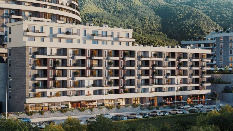 1-Zimmer-Wohnung (1 Schlafzimmer) B3, Bečići Apartments, Budva 5