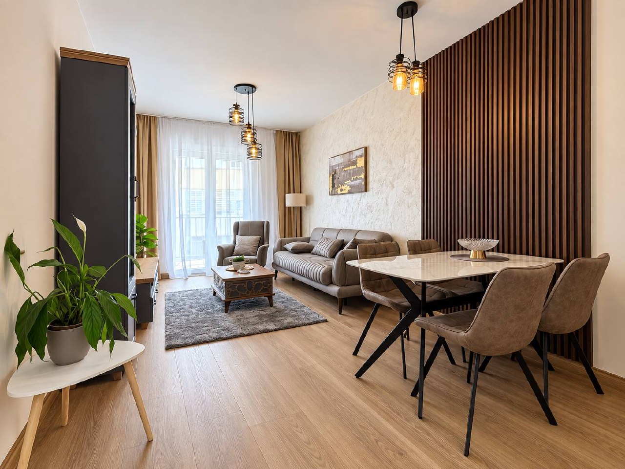 One-Bedroom Apartment 60m², Laze, Budva 3