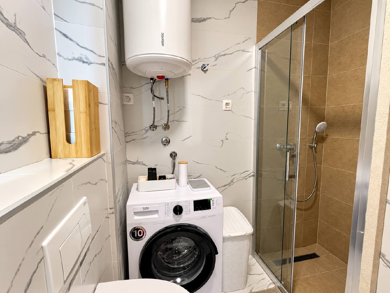 Furnished 1-bedroom apartment in Lazi, Budva – new 2025 building 9