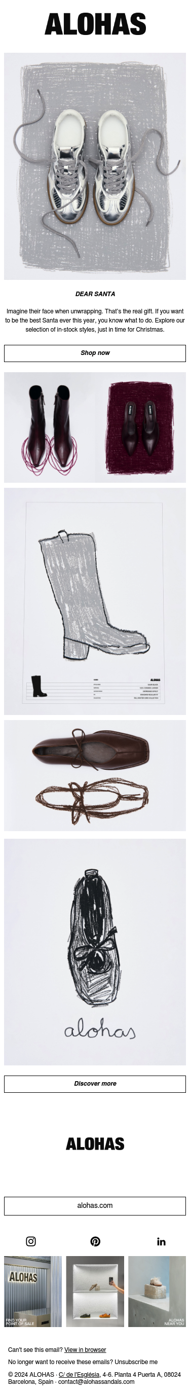 Full email screenshot: READY TO GIFT from ALOHAS