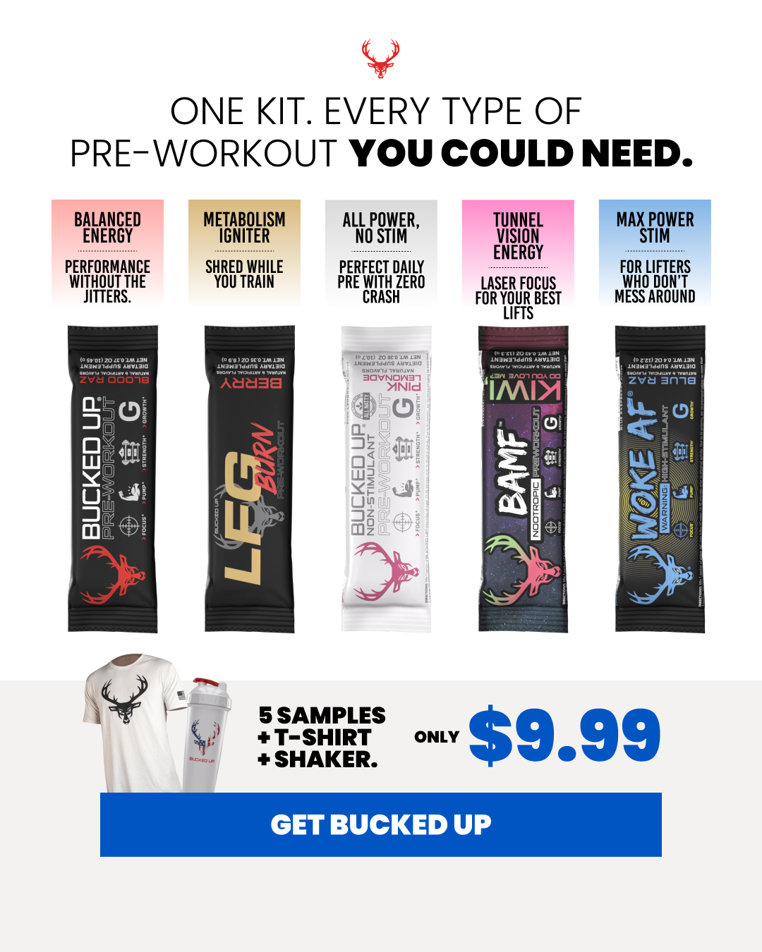 Bucked Up® creative