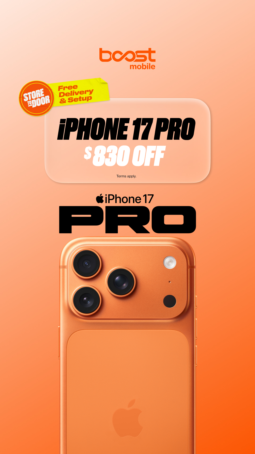 Boost Mobile creative