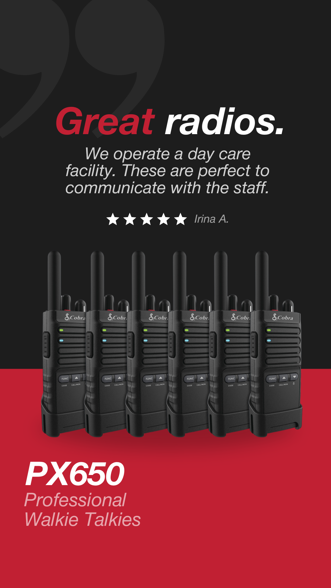 Cobra Electronics US creative