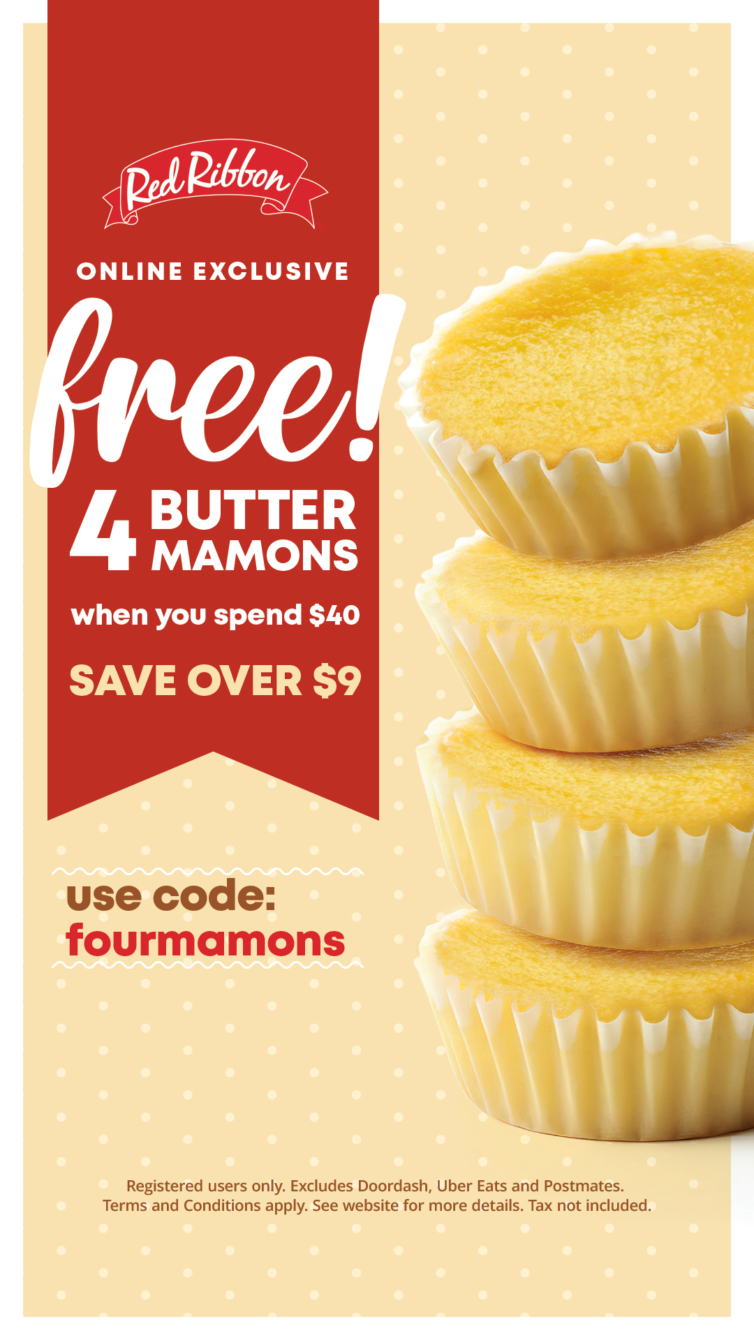 Red Ribbon Bakeshop creative