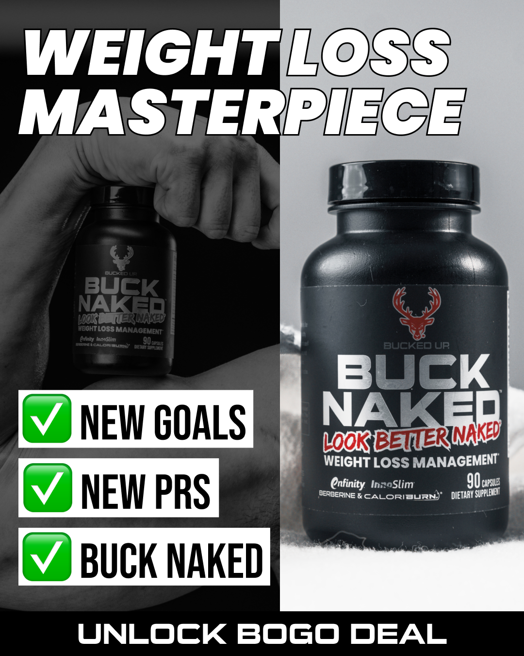 Bucked Up® creative