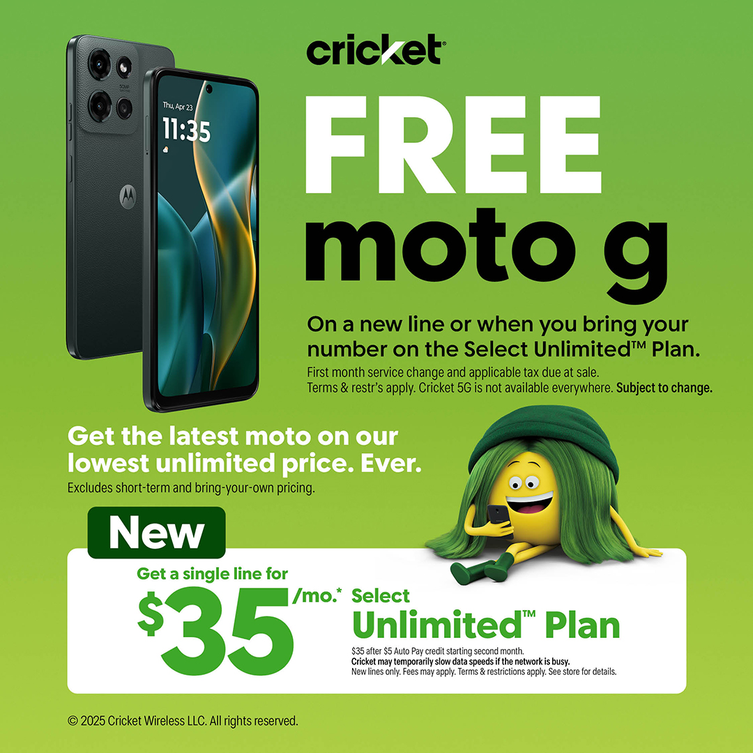 Cricket Wireless creative