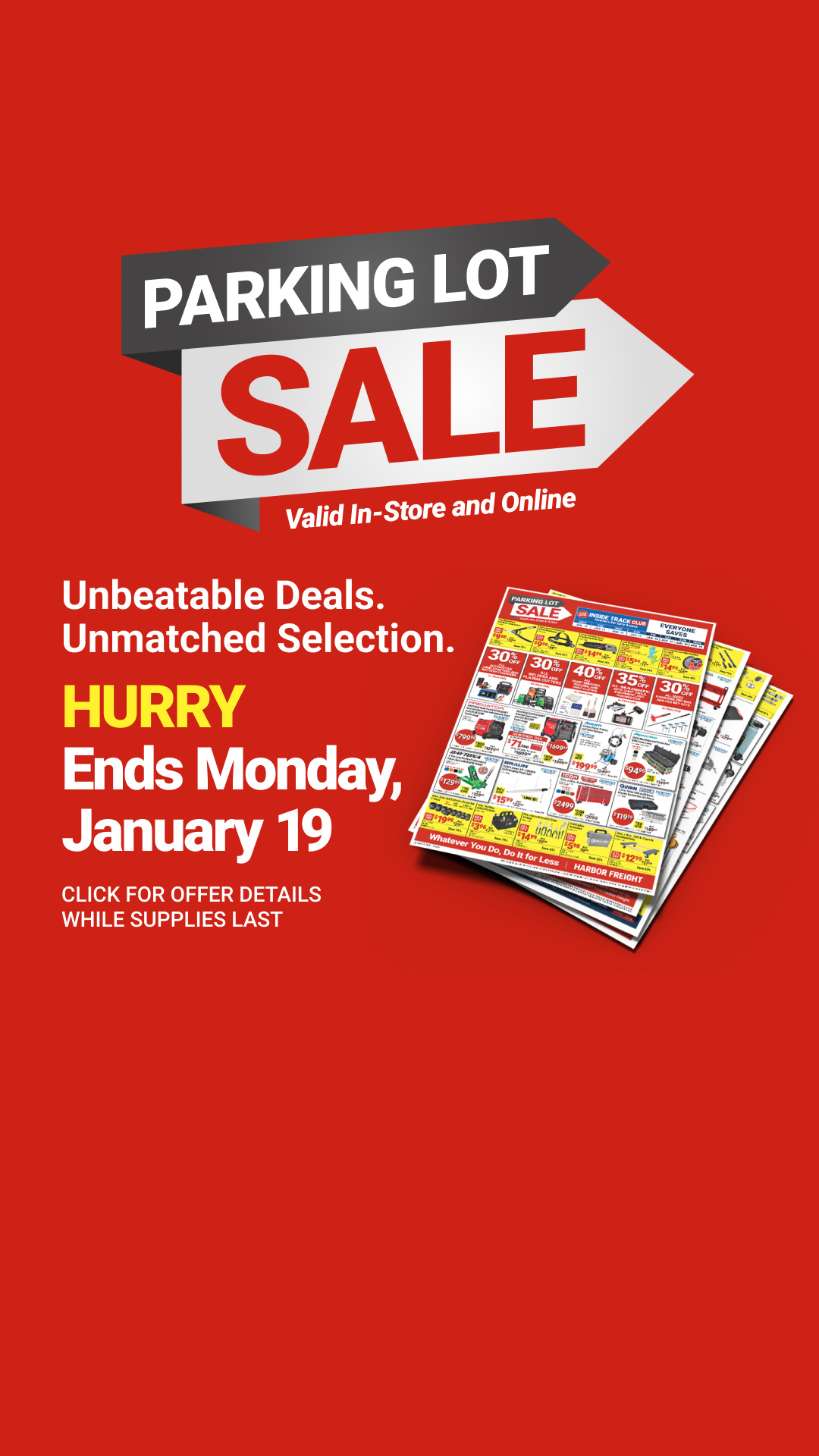 Harbor Freight creative