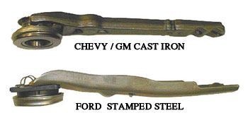 chevy throwout bearing lengths