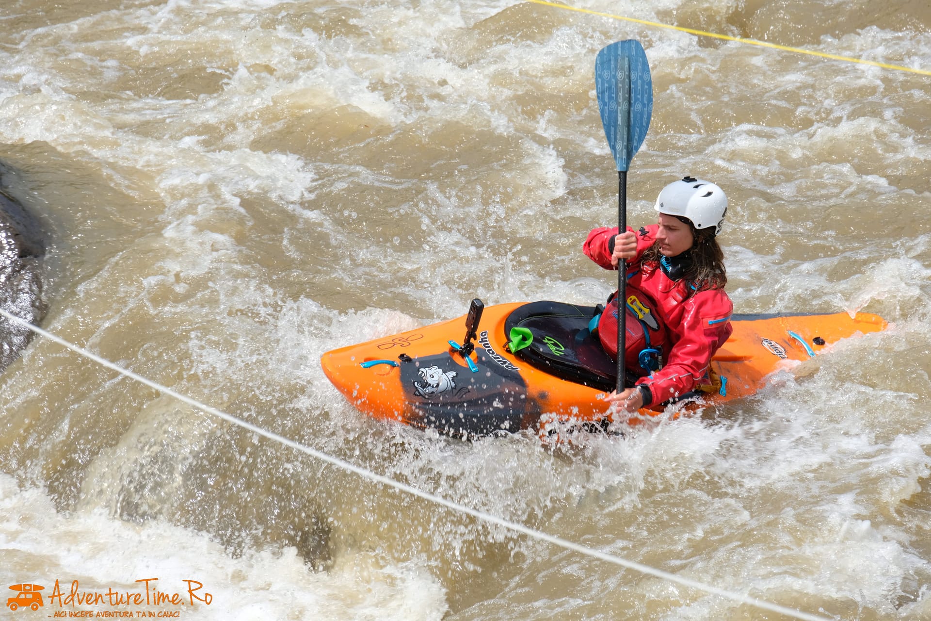 Curs de caiac WhiteWater (ape repezi) – Raul Buzau