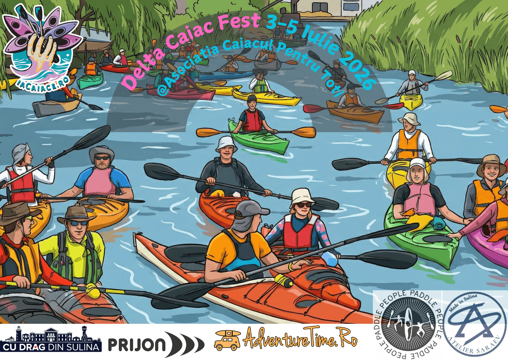 Festivalul Caiacelor din Delta Dunarii - Sulina