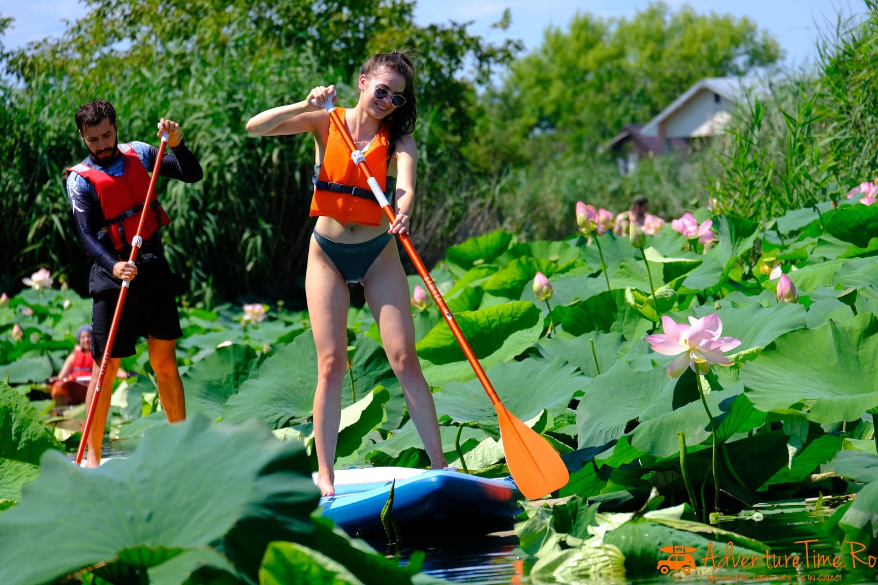 TeamBuilding Snagov - printre lotusi si nuferi