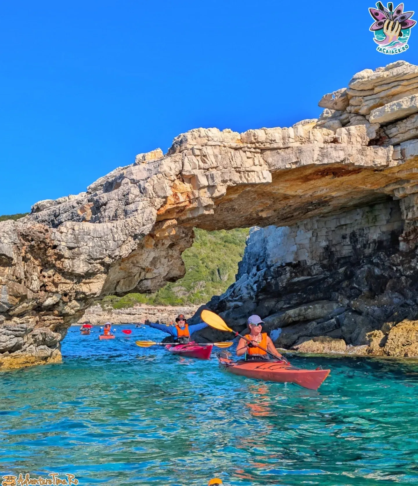 Exploram din caiace insule Grecesti 28 August – 6 Septembrie 2026 Paxos&AntiPaxos - Imagine 3
