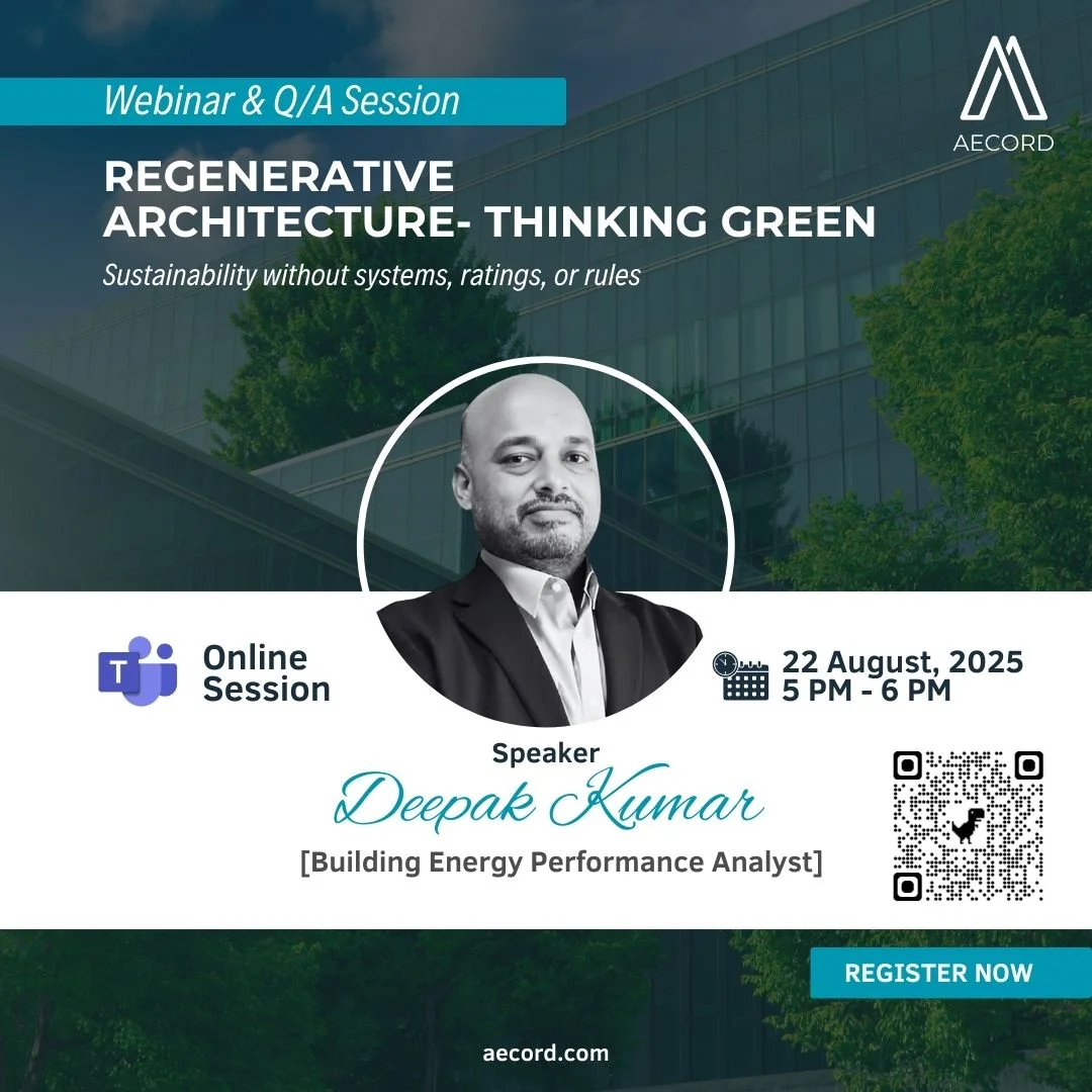 Regenerative Architecture- Thinking Green